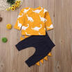 Newborn Toddler Baby Boy Girl Clothes Jumpsuit Romper Bodysuit Pants Outfits Set