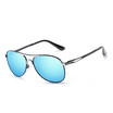 High Quality Fashion Metal Pilot Polarized Sunglasses for men women Classic Driving Sunglasses UV400