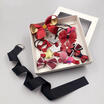 17pcs Cute Kids Baby Girls Bow Hair Clips Flower Barrette Hair Pins Ribbon Gift