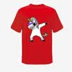 New Fashion WomensMens Unicorn Rainbows Funny 3D Print Casual T-Shirt Tee Tops