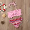Toddler Kids Baby Girls Bow Tankini Swimsuit Bathing Suit Beachwear Bikini Set