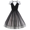 Vintage See Thru A Line Tulle Dress