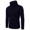 Mens Winter Warm Cotton High Neck Pullover Jumper Sweater Tops Turtleneck UK