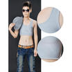 Hot Breathable Buckle Short ChestBreast Binder Trans Lesbian Tomboy Corset
