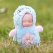 Kawaii Cartoon Keychain Plush Baby Doll Pendant Girl Keyring Bag Decoration