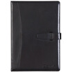 COMIX C5807 leather surface of the stationery notebook 18K114 page black