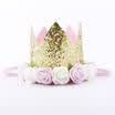 Cute Newborn Baby Girl 1st Birthday Party Flower Princess Crown Headband Gift