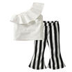 2pcs Kids Toddler Baby Boy Girl Outfits Clothes Top T-shirt Pants Leggings Set