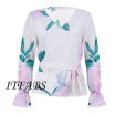 UK Women Loose Long Sleeve T-Shirt Fashion Ladies Summer Casual Blouse Top Shirt