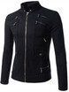 Front Zipper Pocket Mens Jacket