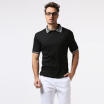 Mens Stylish Short Sleeve Golf Polo T Shirt Summer Casual Slim Fit Tops Shirts