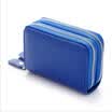 Genuine Real Leather Blocking Credit ID Card Holder Pocket Wallet Zip Purse UK