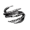 Free Shipping Punk Silver Men Women Ring Titanium Steel rings Eagle Claw Dragon Claws Resizable Personality Rocking ring for Gifts