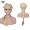 Elsa Anna Wig Blonde Brown Braid Frozen Queen Cosplay Party Braided Synthetic