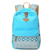 New backpack womens school bag canvas national style outdoor sports womens bag