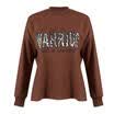 UK Stock Womens Leopard Print Autumn Pullover Long Sleeve T-shirts Party Tops