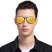 INTERIGHT sunglasses female models men classic toad polarizer couple models retro sunglasses fashion driving glasses C1 black b