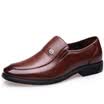 Jiesilong shoes men&39s casual shoes shoes men&39s shoes rounds business dress shoes 9988 brown 43 yards