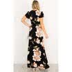Boho Womens Maxi Dress Short Sleeve Summer Evening Long Skirt Beach Sundress