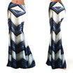 US STOCK Womens Summer High Elastic Waist Foldover Long Jersey Maxi Skirt Dress