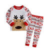 XMAS Baby Boy Girl Rudolph Reindeer Sleepwear Pajamas Set 2pcs Outfits Costume