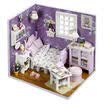 DIY Handcraft Miniature Dolls House - Wooden Dollhouse Light&Cover - UK