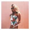 Women Push-up Padded Bra Bandage Bikini Set Swimsuit One Piece Swimwear Bathing