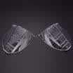 Clear Universal Flexible Side Shields Safety Glasses Goggles Eye Protection 2Pcs