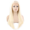 Iwona Synthetic Hair Lace Front Long Stright light Blonde Wig