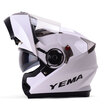 Yema 925 Motorcycle Helmet With Anti-fog Lens White XXL