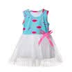Flamingo Girl Dress Kid Pageant Wedding Formal Party Tutu Gown Princess Sundress