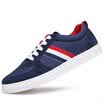 Precentor Sport Canvas Shoes Men&39s Casual Shoes Low Belt Hiking Boots HL15 Blue 39 yards