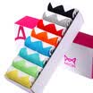 Cat man MiiOW socks men&39s activity ripple movement in the tube socks men mixed color 8 pairs
