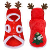Dog Cat puppy Pet Christmas Winter Warm Jumper Santa Elf Xmas Clothes XS-XL