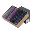 Langsha men&39s underwear triangular trousers mesh U convex breathable youth panties men 4 gift box mixed color 185 XXXL