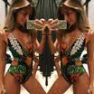 Women Monokini Swimwear Beachwear Push up One piece Bikini Swimsuit Bathing Suit