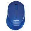 Logitech M330 Wireless Mute Mouse Blue