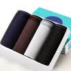 Heng Yuan Xiang men underwear in the waist solid color underwear male 4 gift box mixed color XXXL code