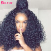 Deep Curly Lace Front Wig 180 Density Virgin Human Hair Wigs Glueless Lace Wig For Black Women With Baby Hair In Stock Zax Hair