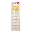 COMIX JT6010-6 transparent sealing wide tape 60mm 100y 914 m 6 rolls tube