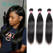 Peruvian Virgin Hair Straight 3 Bundles 7A Unprocessed Virgin Hair Straight Ms Luna Products Peruvian Human Hair