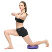 Deweyer Yoga Massage Cushion Balanced Pan Feet Rehabilitation Pad Thicker Anti-riot Yoga Balance Air Cushion Purple