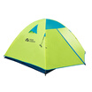 Animal husbandry flute tourism camping camping wind&rain breathable three quarters 3 double tents QR3 EXZ1529001 fluorescent yellow
