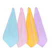 Yong Liang towel home textiles cotton cut pile square mixed color 4 installed small duck blue yellow powder purple 25g Article 26x26cm