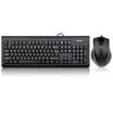 Shuangfeiyan A4TECH KB-N9000 Wired Mouse Keyboard Set Wired Keyboard Mouse Set Wired Mouse Set Computer Keyboard Black