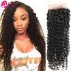 7a Peruvian Lace Frontal Deep Curly Lace Frontal With Baby Hair Virgin Hair Lace Frontal Closure 13x4 Ear To Ear Lace Frontal