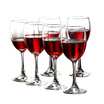 Jingdong Supermarket Ocean Thai imports of red wine glass cups Tucci Si curling 255ml goblets 6 sets