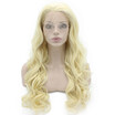 Iwona Synthetic Hair Lace Front Long Wavy 613 Blonde Wig