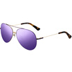 EYEPLAY sunglasses men&women trendy polarizing sunglasses island glasses eyes play B1509001NP-C3-60mm purple film