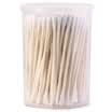 Uplus round head ear digging paper shaft double-headed cotton swab cotton swab 180 makeup remover cotton ball nose&mouth clean dig ear spoon